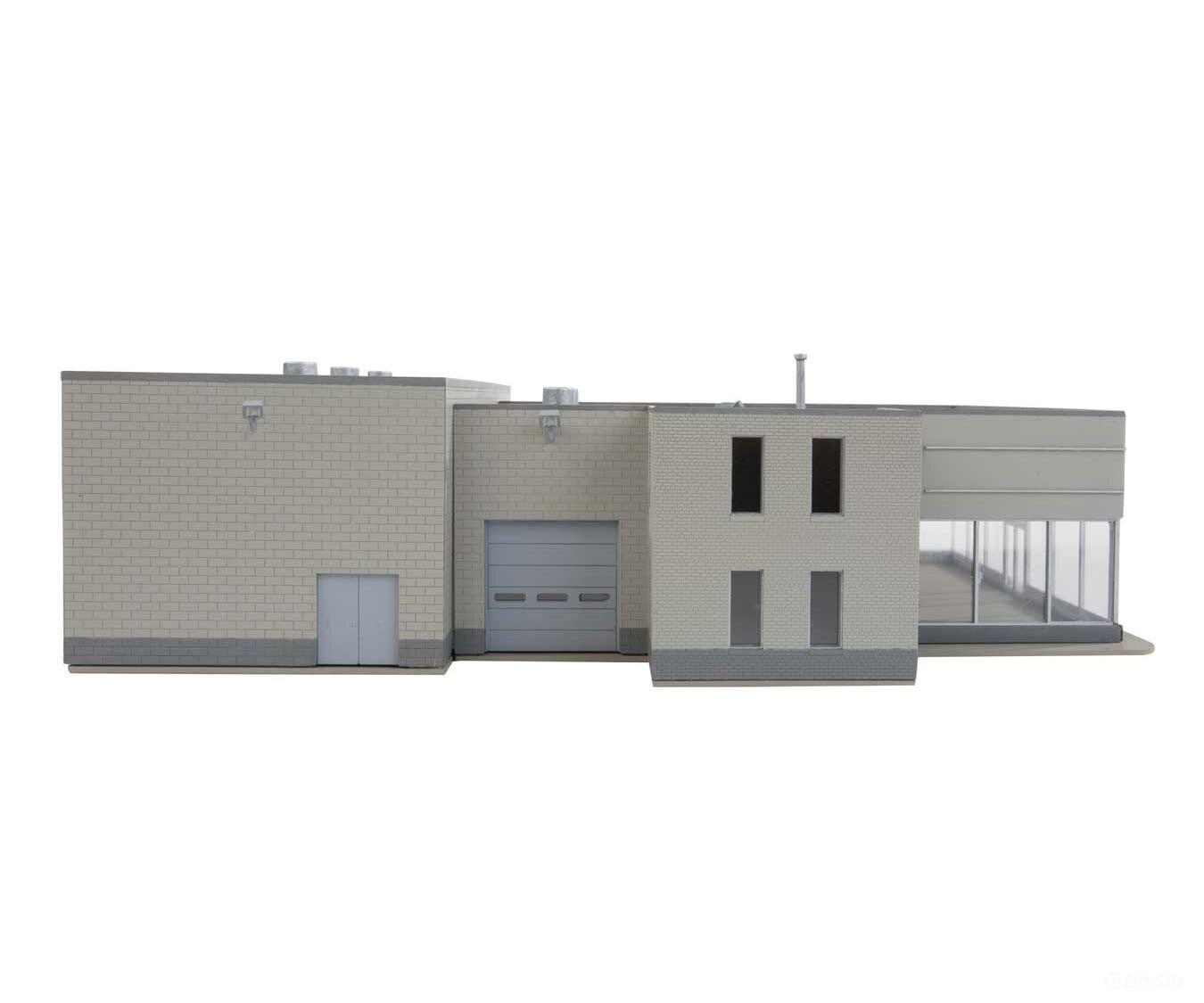Walthers Cornerstone 4025 International Truck Dealership -- Kit - 8-7/8 X 12-1/4 3-7/8’ 22 31.1