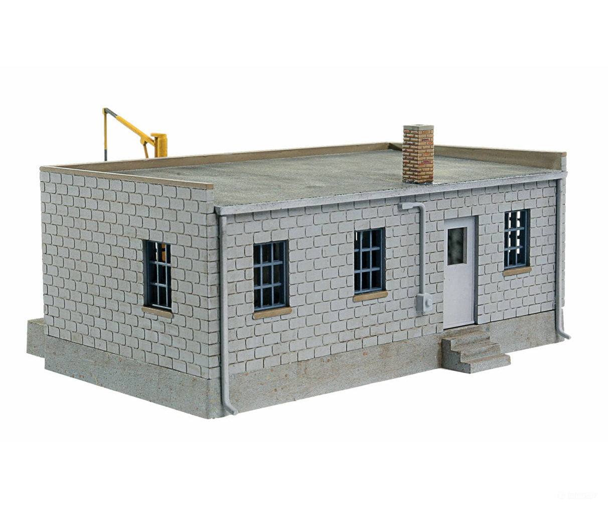 Walthers Cornerstone 4047 Prairie Co-Op Elevator -- Kit - 5-1/8 X 7-1/4 12’ 13 18.4 30.4Cm