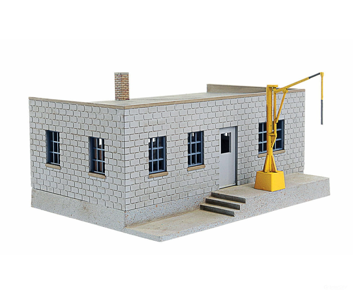 Walthers Cornerstone 4047 Prairie Co-Op Elevator -- Kit - 5-1/8 X 7-1/4 12’ 13 18.4 30.4Cm
