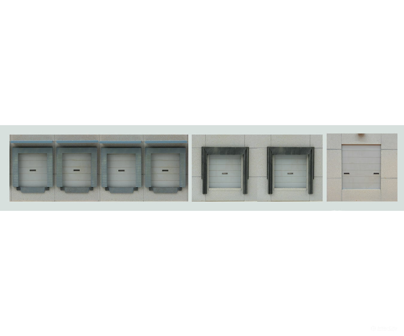 Walthers Cornerstone 4070 Truck And Railroad Docks -- Kit Scenery Details