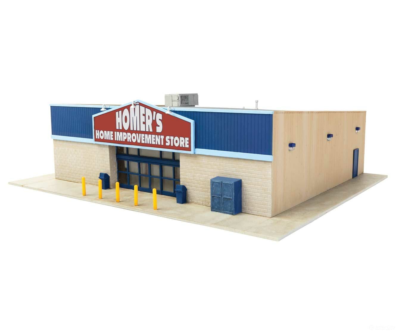 Walthers Cornerstone 4119 Hardware And Lumber Store -- Kit - Main Building: 8-7/8 X 9-15/16