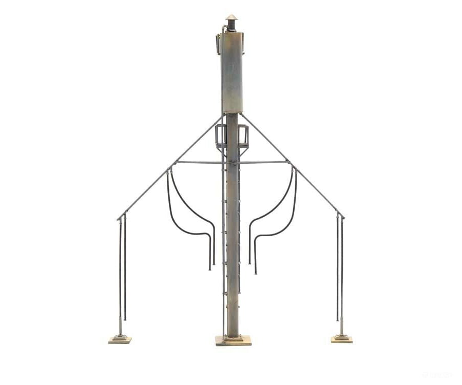 Walthers Cornerstone 4160 Diesel Service Facility Sanding Tower -- Kit - 5-7/32 X 25/32 7’ 13.2 2