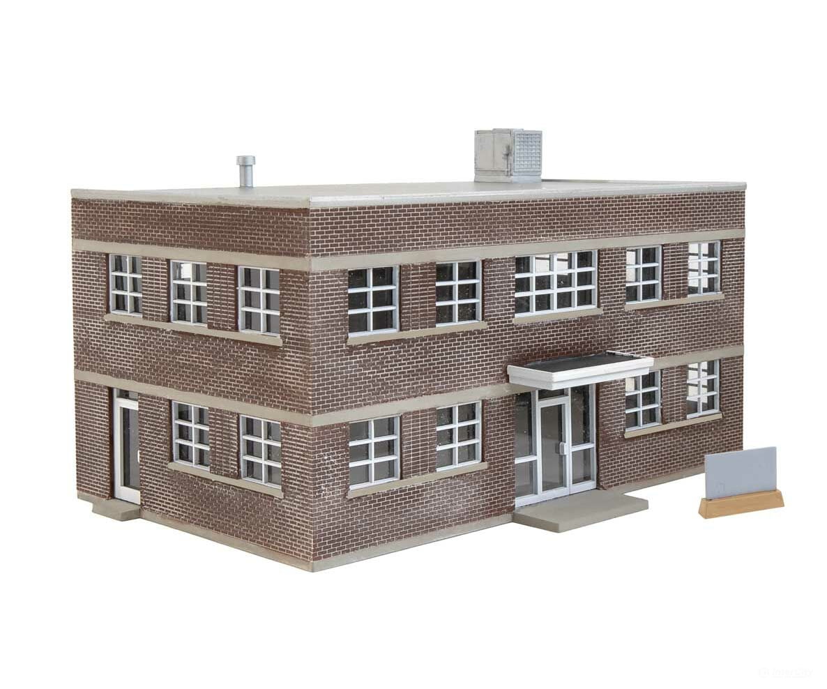 Walthers Cornerstone 4166 Chocolate Factory -- Kit Structures