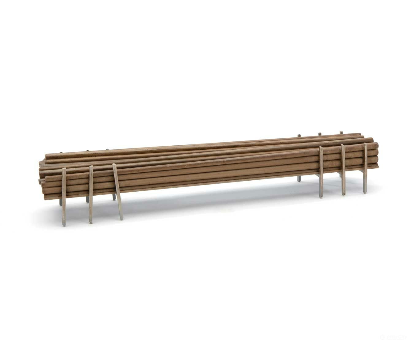 Walthers Cornerstone 4174 Utility Poles Load -- Kit - Fits Most 50’ & Larger Gondolas Sold