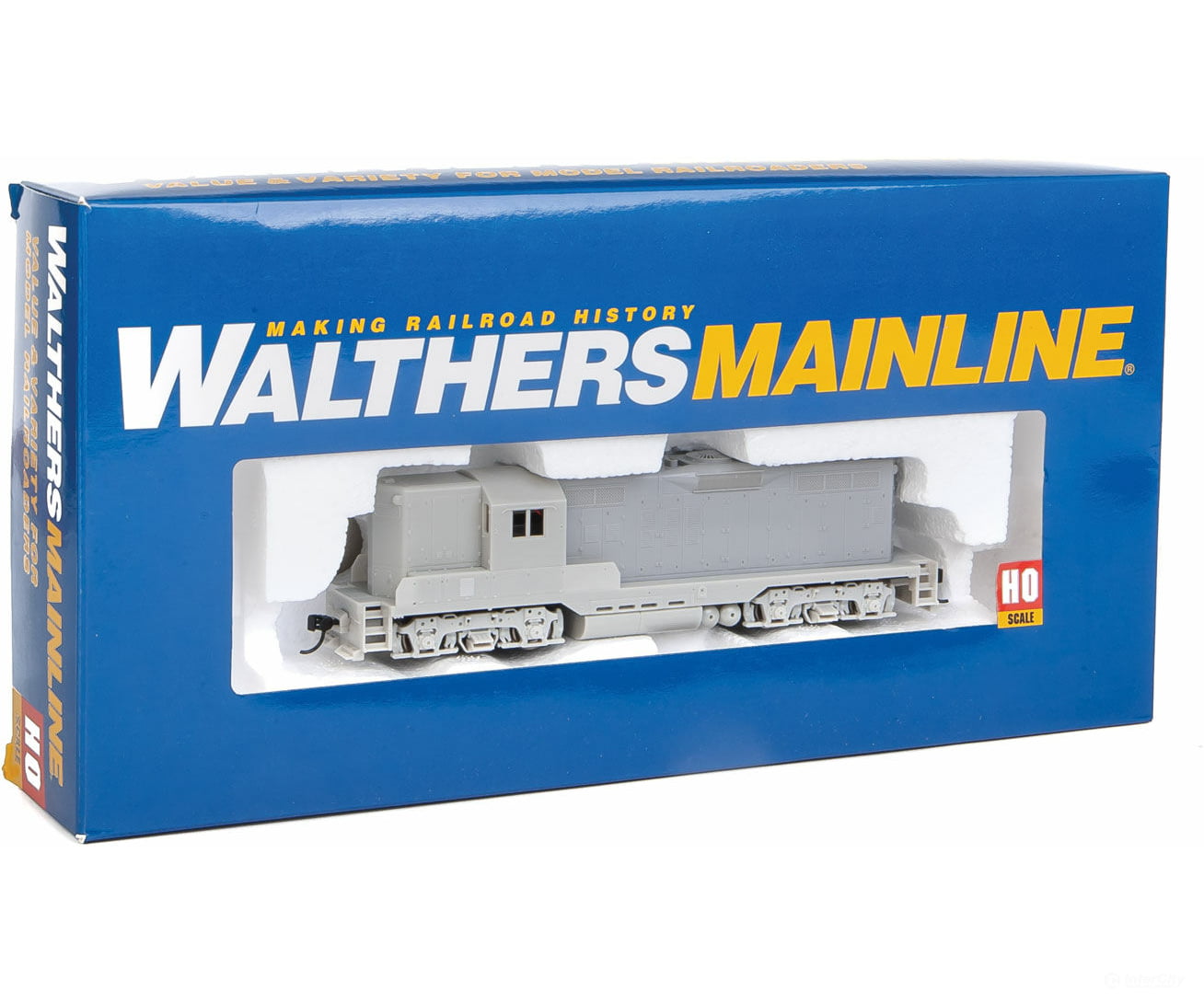 Walthers Mainline 10450 Emd Gp9 Phase Ii With High Hood - Standard Dc -- Undecorated Locomotives