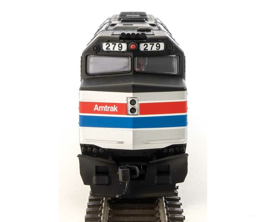 Walthers Mainline 19464 Emd F40Ph - Esu Sound And Dcc -- Amtrak(R) #279 (Phase Ii; Silver Red White