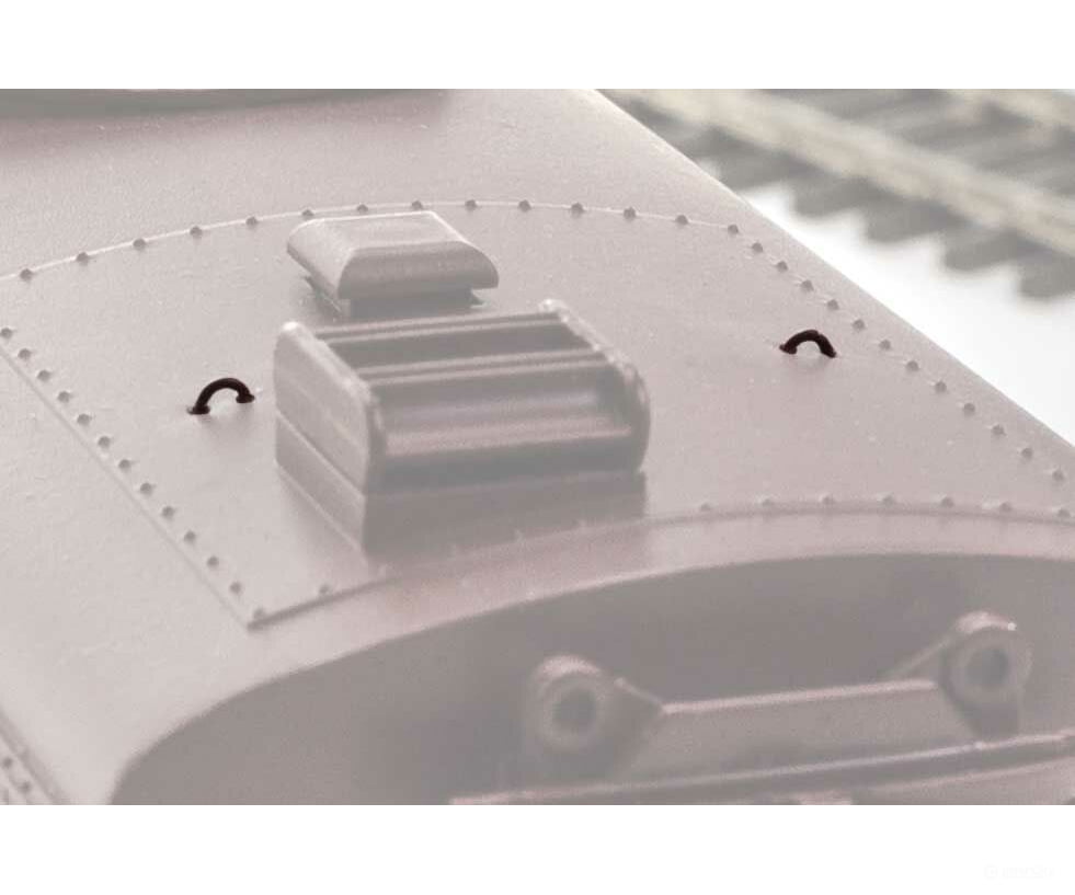 Walthers Mainline 252 Diesel Detail Kit -- Alco Pa-Pb Detailing Parts