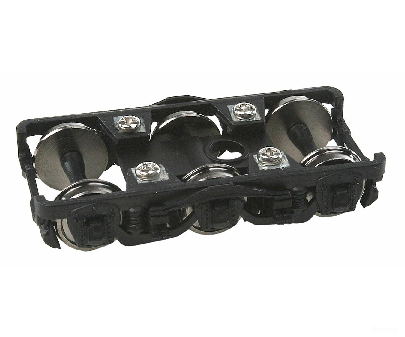 Walthers Proto 2203 Heavyweight 6-Wheel Metal Passenger Trucks W/Rp-25 Wheels -- Type 2410 - 1 Pair