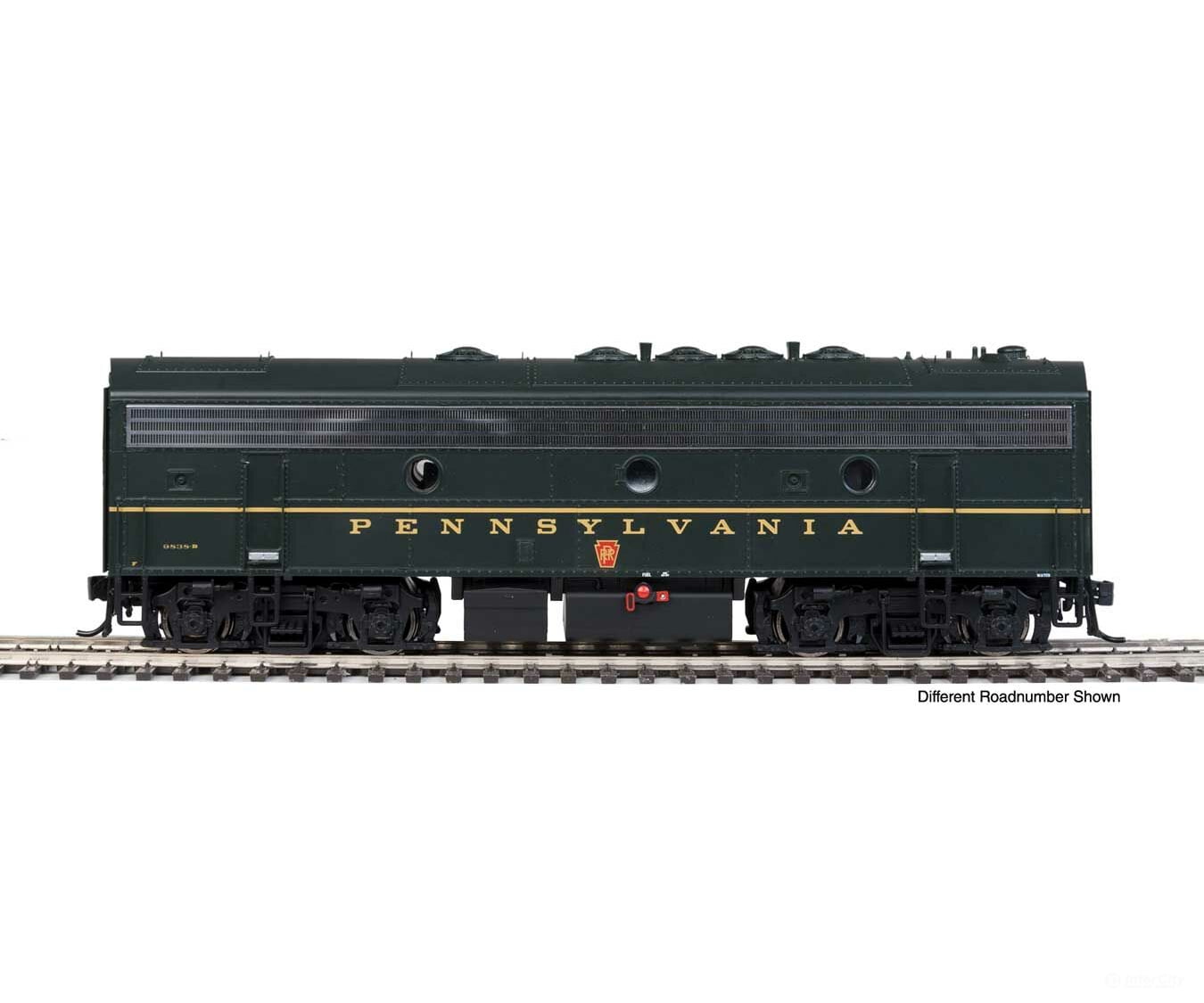 Walthers Proto 49544 Emd F7B Standard Dc -- Pennsylvania Railroad Eh-15 #9836B (Brunswick Green