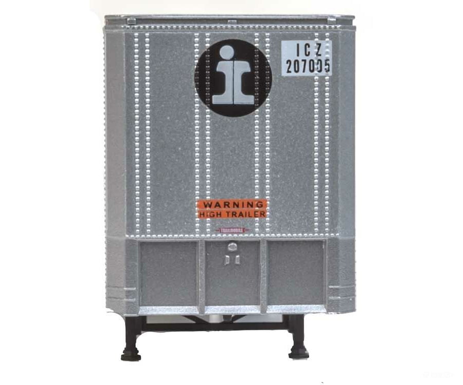 Walthers Scenemaster 2506 40’ Trailmobile Trailer 2-Pack- Assembled -- Illinois Central Freight