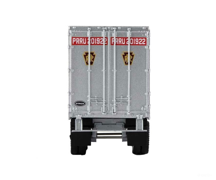 Walthers Scenemaster 2609 Flexi-Van 40’ Trailer 2-Pack - Assembled -- Pennsylvania Railroad