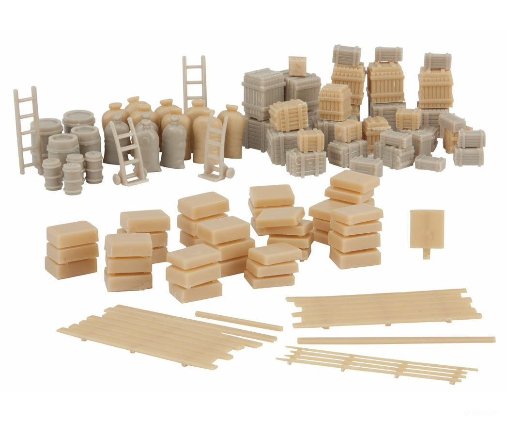 Walthers Scenemaster 4151 Freight Loads Scenery Details