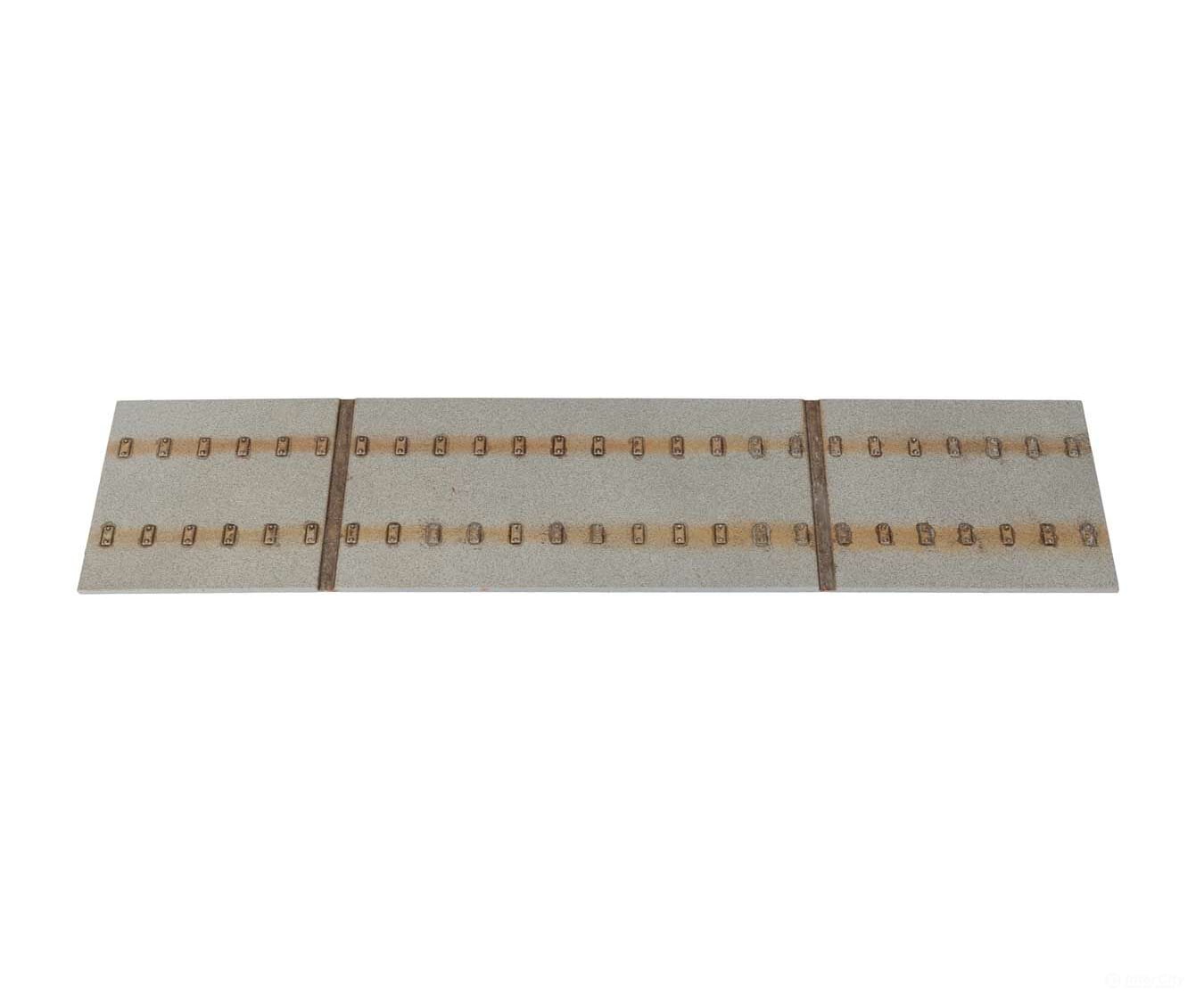 Walthers Scenemaster 4163 Concrete Track Pads -- Kit - Set Of 9 Each; 5-7/8 X 1-1/2’ 150 38.5Mm