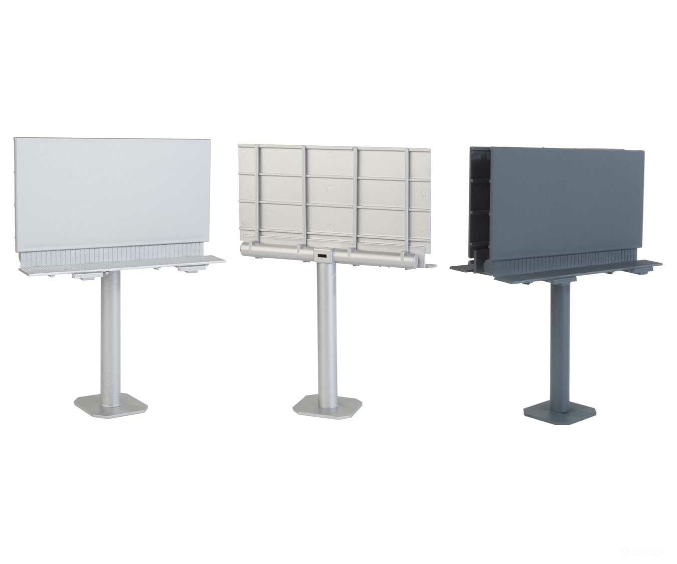 Walthers Scenemaster 4252 Modern Single-Post Billboard -- Kit - 3-3/8 X 4-3/8 2-1/16’ 8.6 11.1