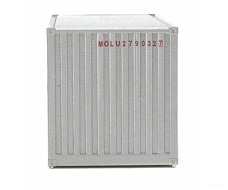 Walthers Scenemaster 8014 20’ Corrugated Container With Flat Panel - Assembled -- Mitsui Osk