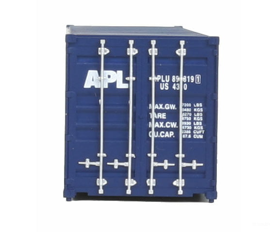 Walthers Scenemaster 8157 40’ Corrugated Container - Assembled -- American President Lines