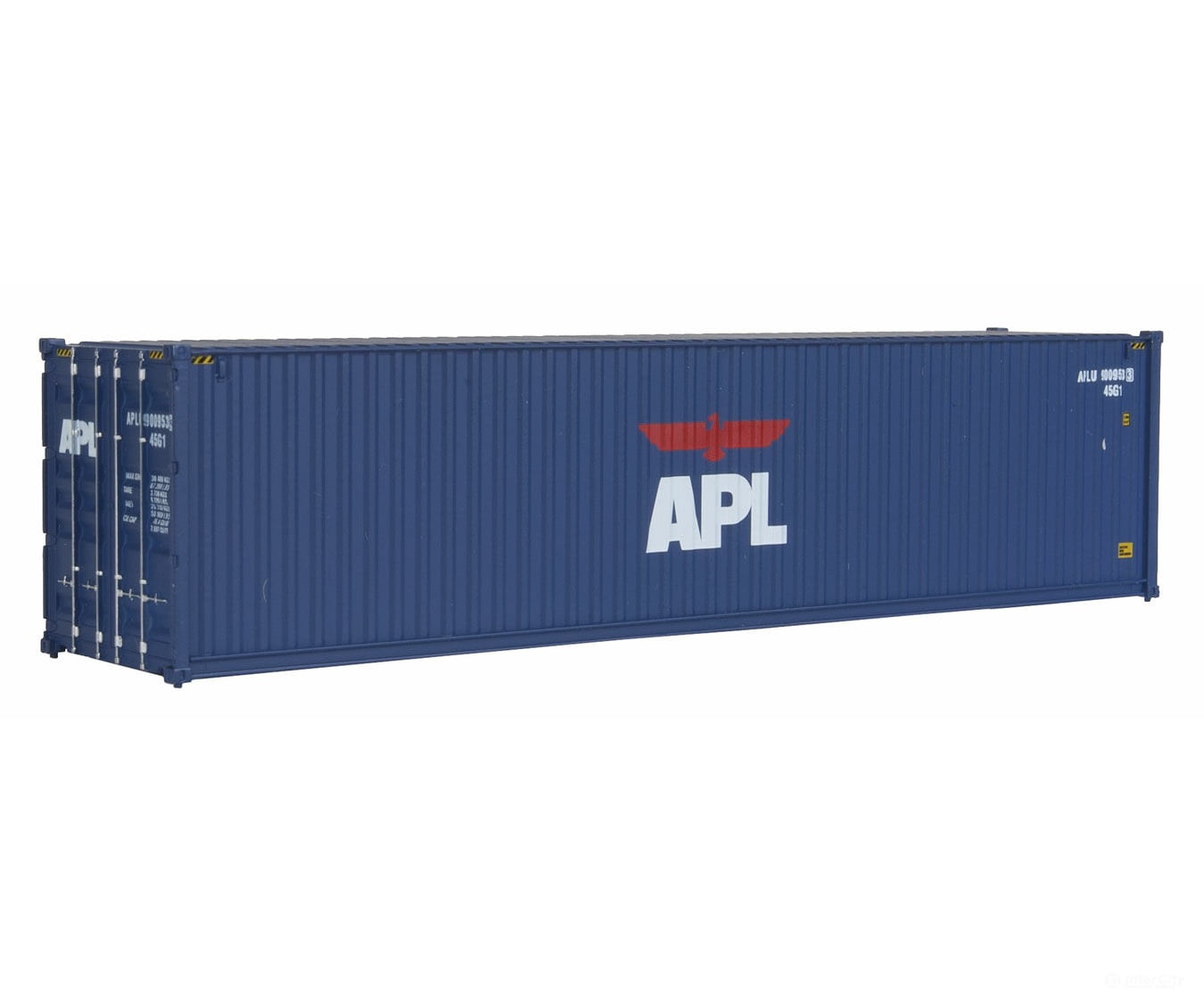 Walthers Scenemaster 8251 40’ Hi Cube Corrugated Side Container - Assembled -- American President