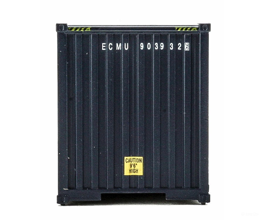 Walthers Scenemaster 8260 40’ Hi-Cube Corrugated-Side Container - Assembled -- Gma-Cgm (Globe