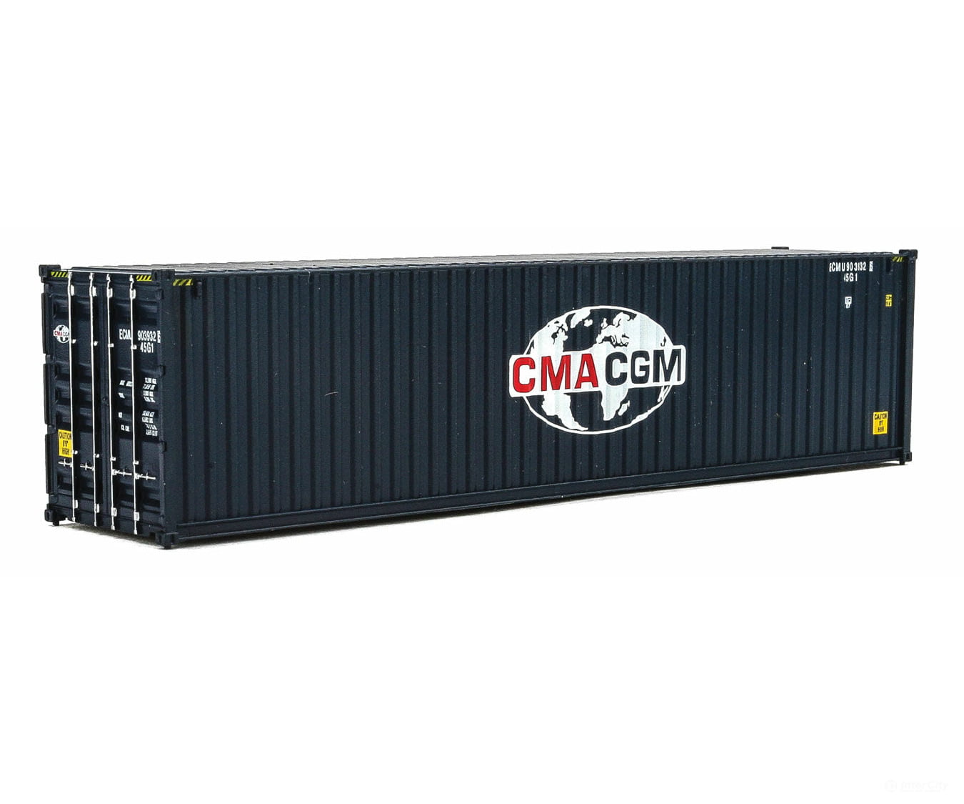 Walthers Scenemaster 8260 40’ Hi-Cube Corrugated-Side Container - Assembled -- Gma-Cgm (Globe