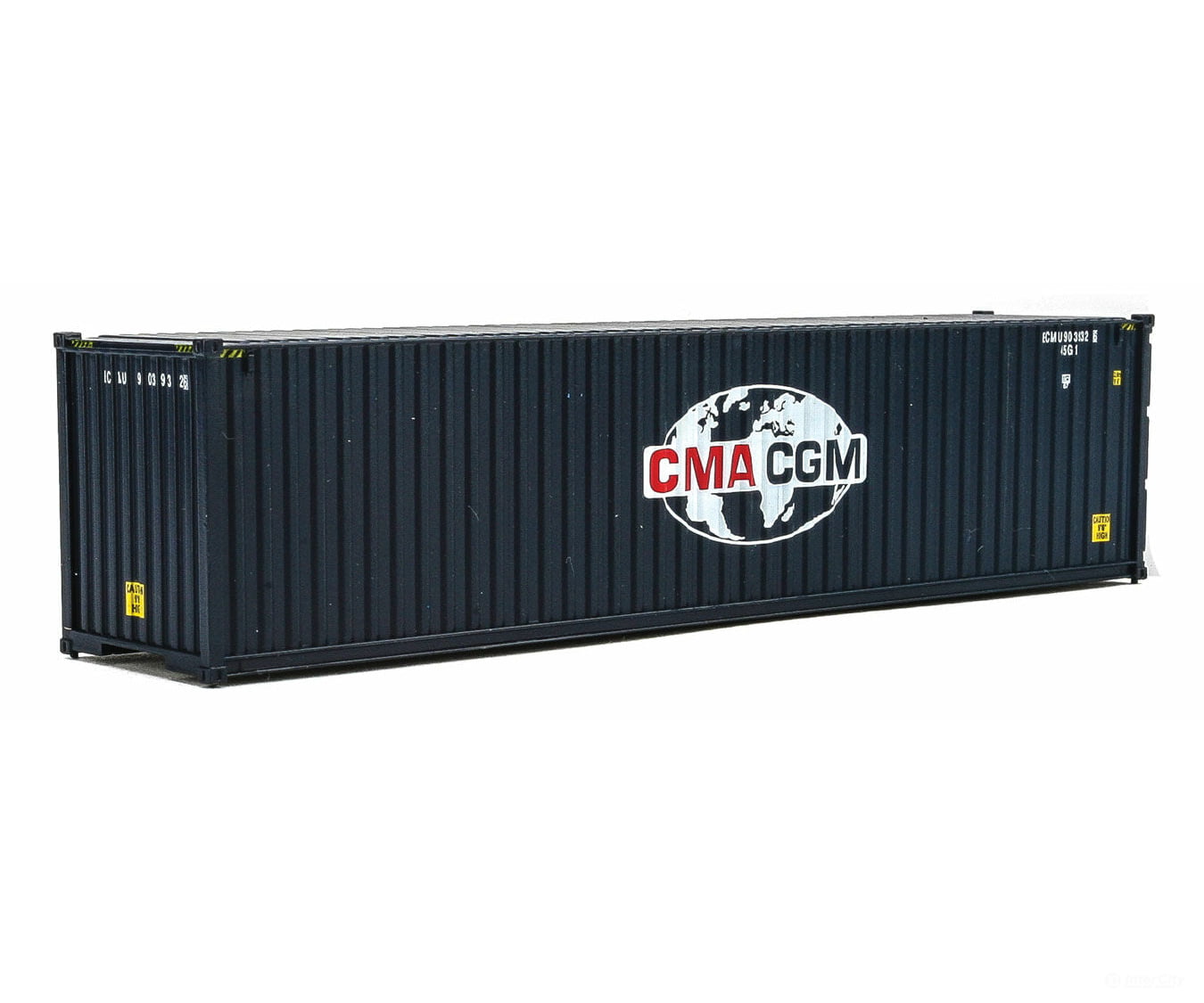 Walthers Scenemaster 8260 40’ Hi-Cube Corrugated-Side Container - Assembled -- Gma-Cgm (Globe