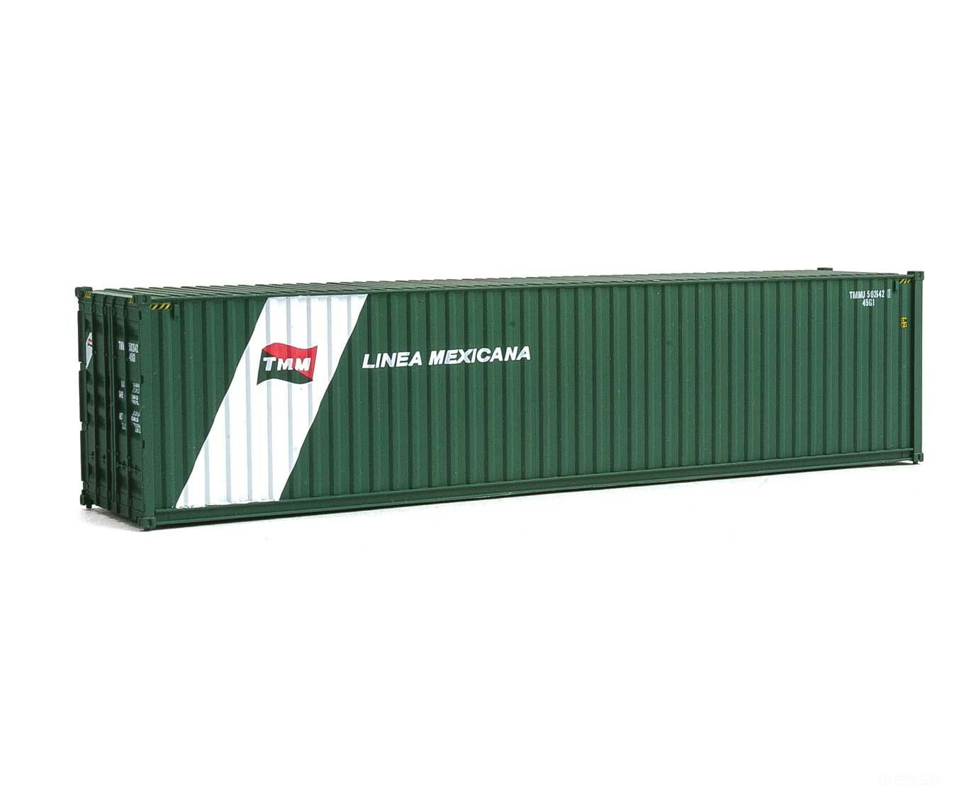 Walthers Scenemaster 8270 40’ Hi-Cube Corrugated-Side Container - Assembled -- Linea Mexicana
