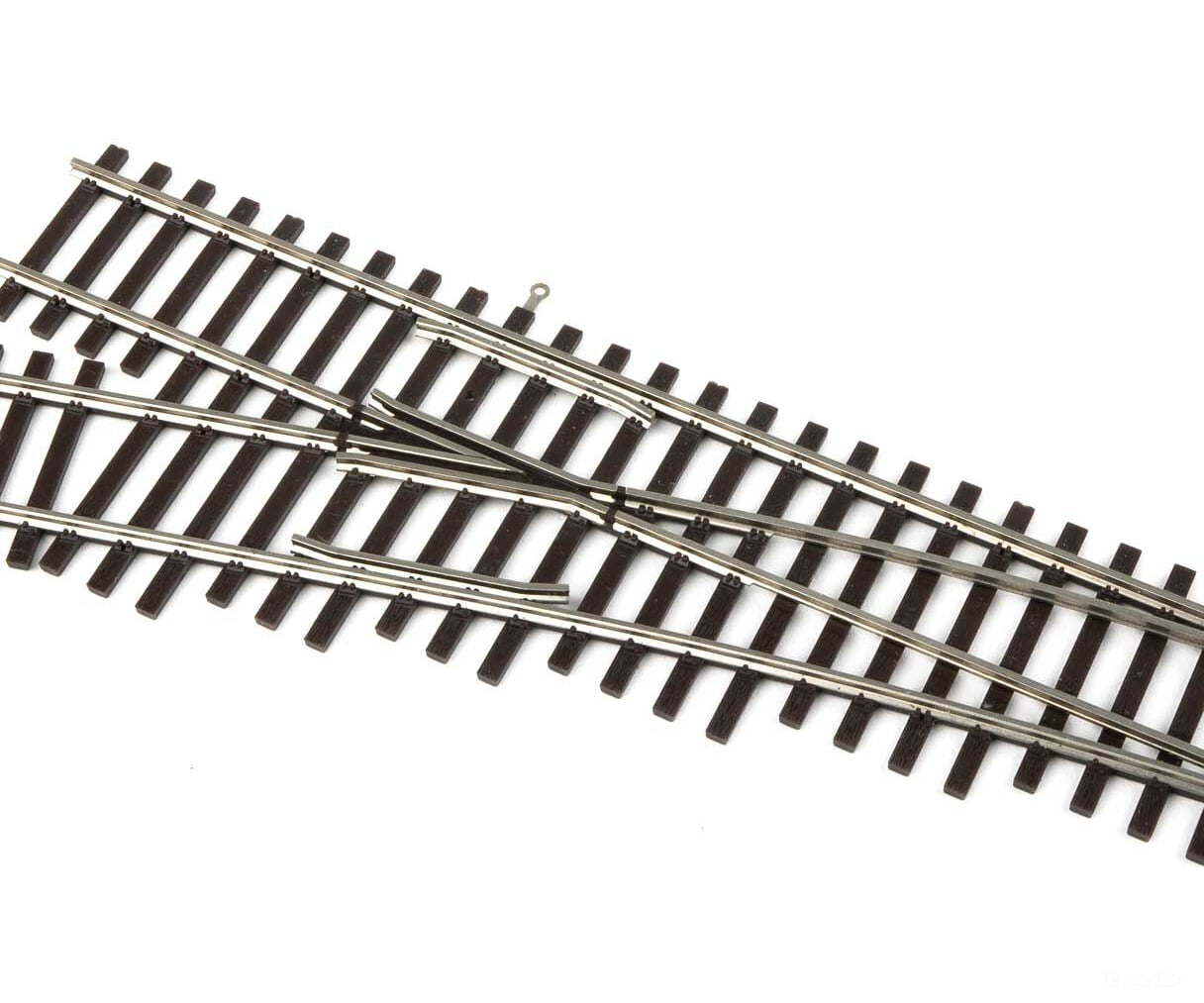 Walthers Scenemaster 83013 Code 83 Nickel Silver Dcc Friendly Number 4 Turnout -- Left Hand Track &