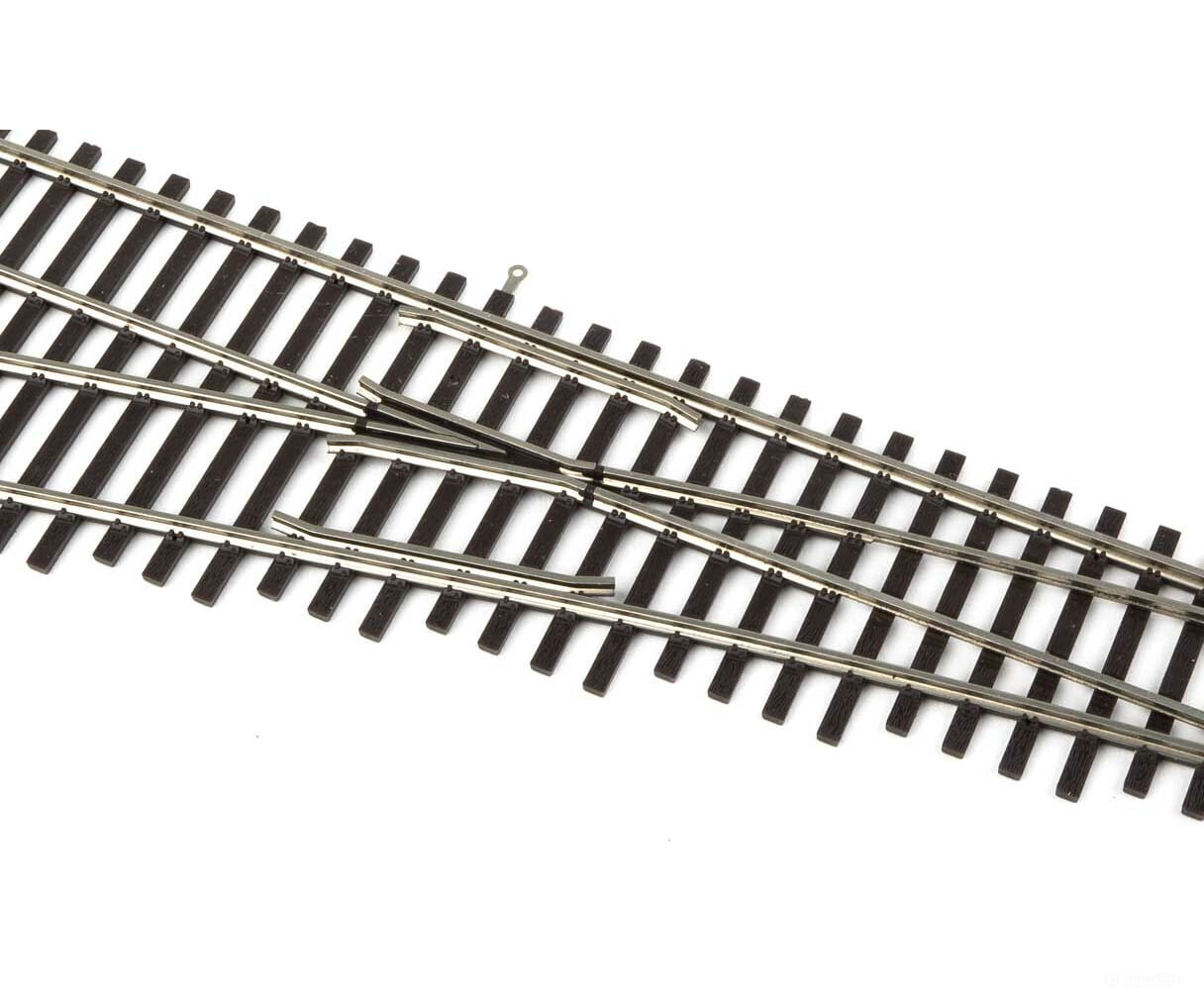 Walthers Scenemaster 83015 Code 83 Nickel Silver Dcc Friendly Number 5 Turnout -- Left Hand Track &