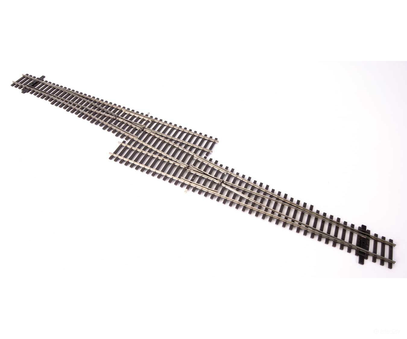 Walthers Scenemaster 83076 Code 83 Nickel Silver Dcc Friendly Number 6 Single Crossover Turnout --