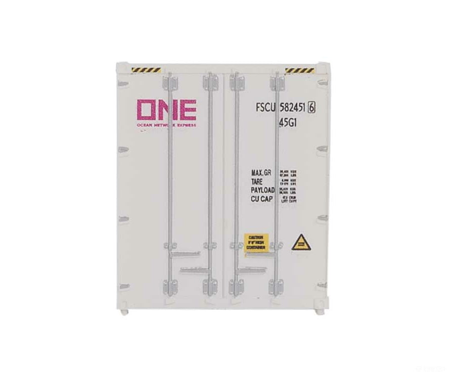 Walthers Scenemaster 8364 40’ Hi-Cube Smooth-Side Reefer Container - Assembled -- Ocean Network