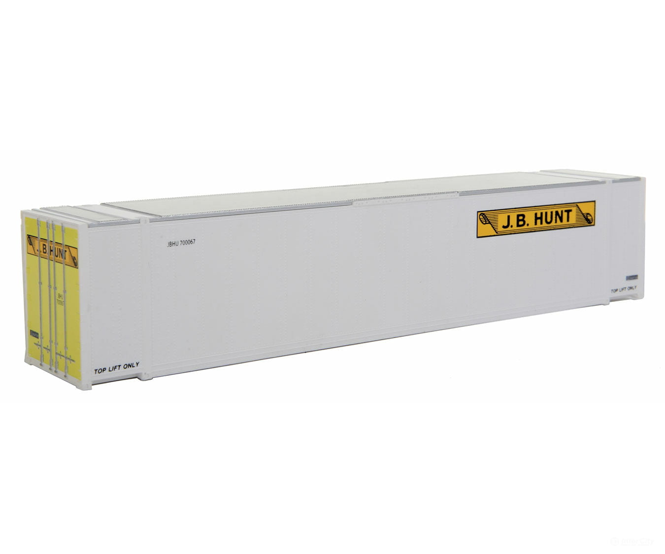 Walthers Scenemaster 8455 48’ Smooth Side Container - Assembled -- J.b. Hunt Transport Freight