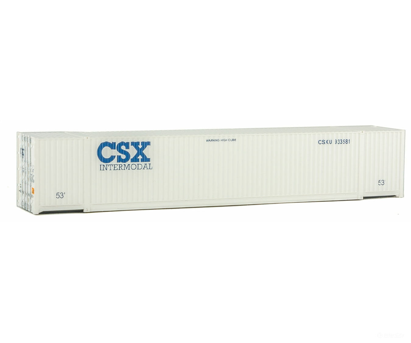 Walthers Scenemaster 8520 53’ Singamas Corrugated-Side Container - Assembled -- Csx