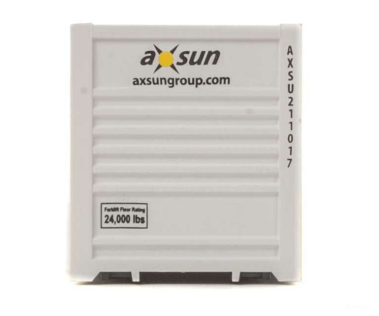 Walthers Scenemaster 8527 53’ Singamas Corrugated-Side Container - Assembled -- Axsun (Gray