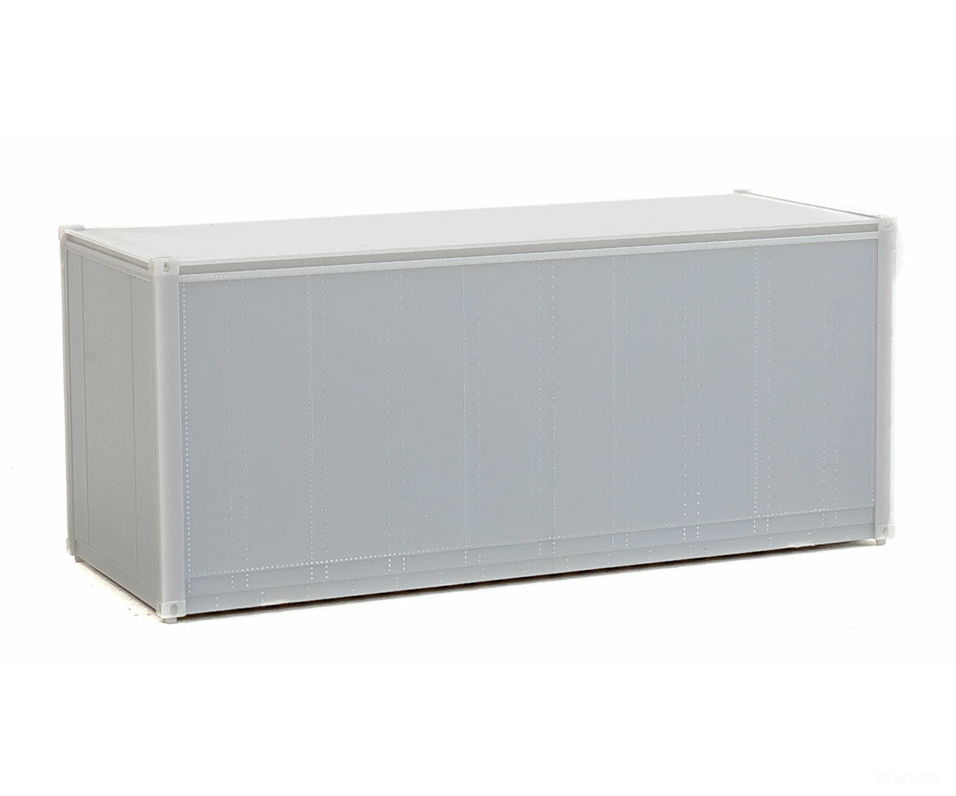 Walthers Scenemaster 8650 20’ Smooth-Side Container - Ready To Run -- Undecorated Freight Loads &