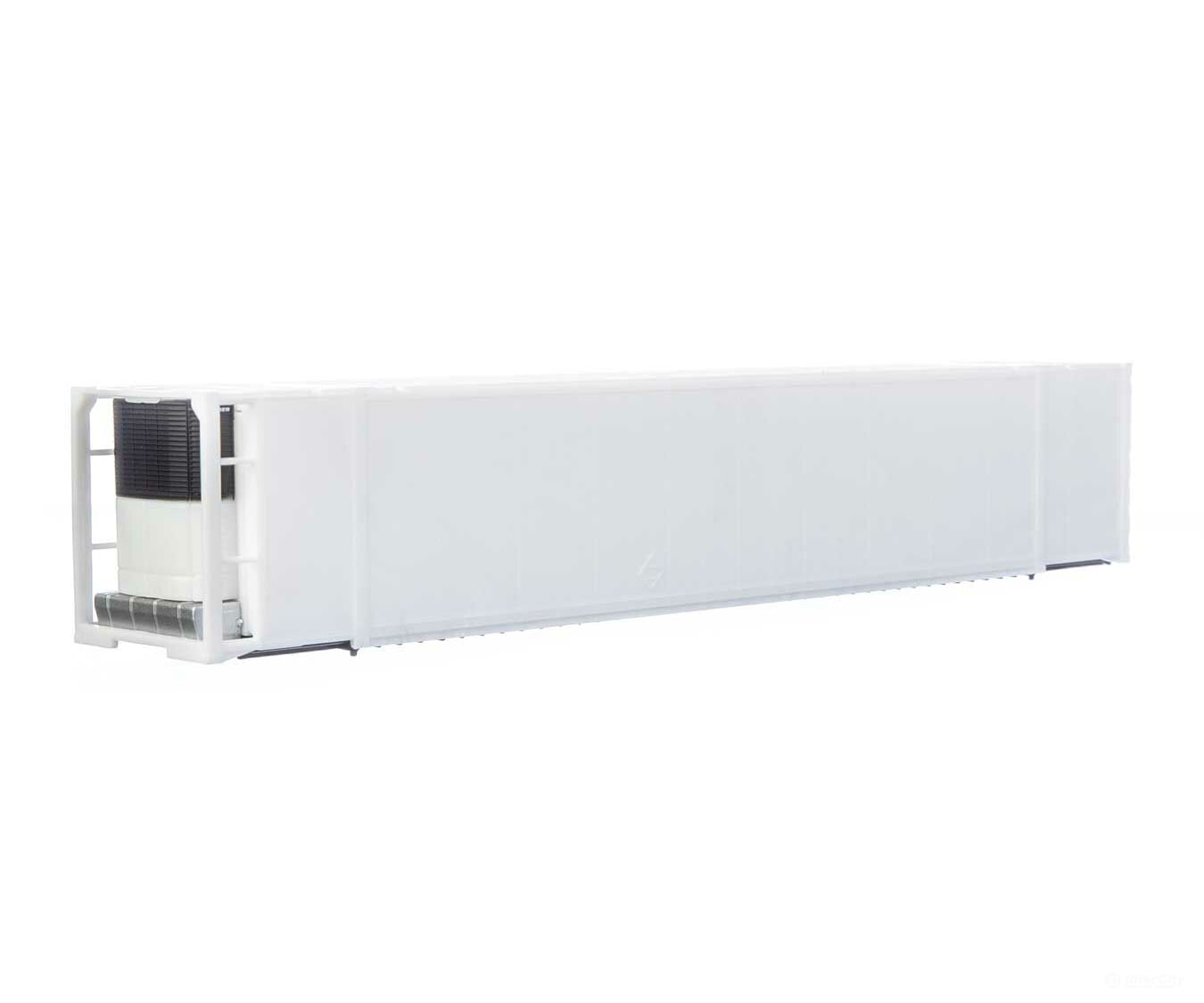 Walthers Scenemaster 8700 53’ Reefer Container - Ready To Run -- Undecorated Freight Loads &