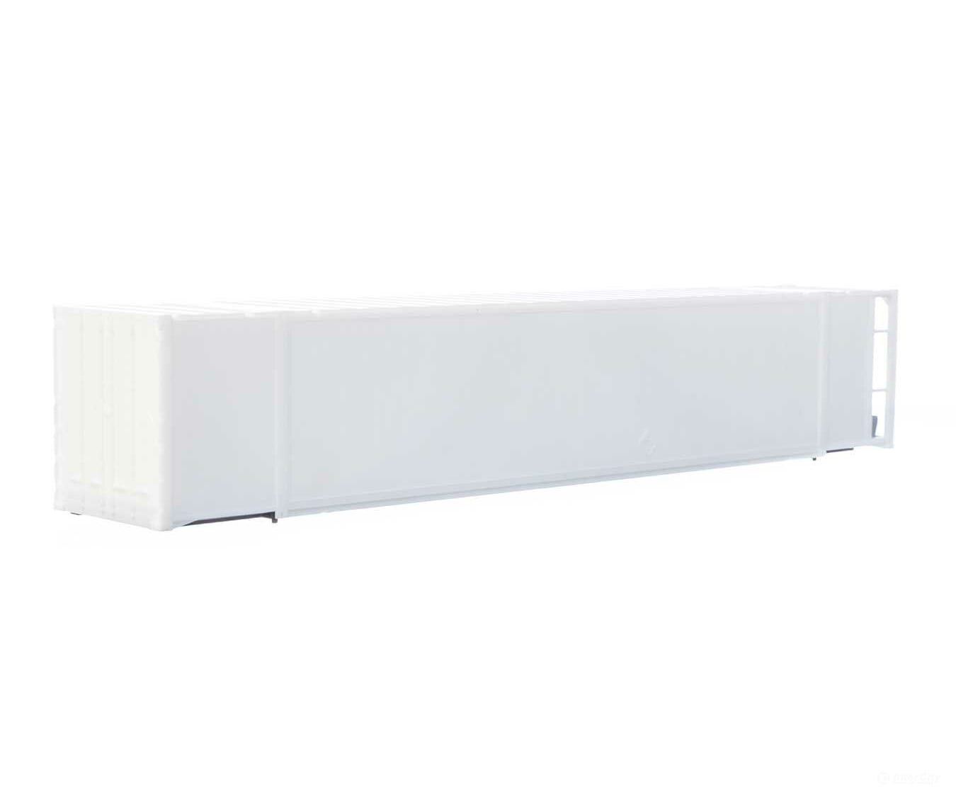 Walthers Scenemaster 8700 53’ Reefer Container - Ready To Run -- Undecorated Freight Loads &