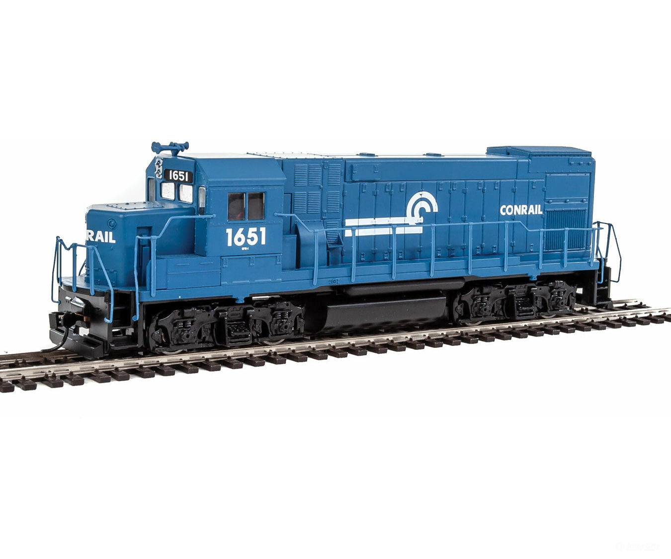 Walthers Trainline 2502 Emd Gp15-1 - Standard Dc -- Conrail (Blue White) Locomotives