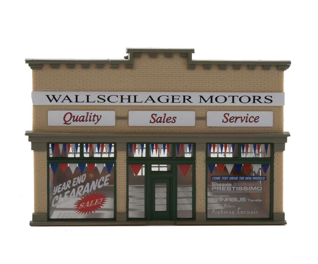 Walthers Trainline 805 Wallschlager Motors -- Assembled - 5-1/4 X 5 3-1/2’ 13.3 12.7 8.8Cm