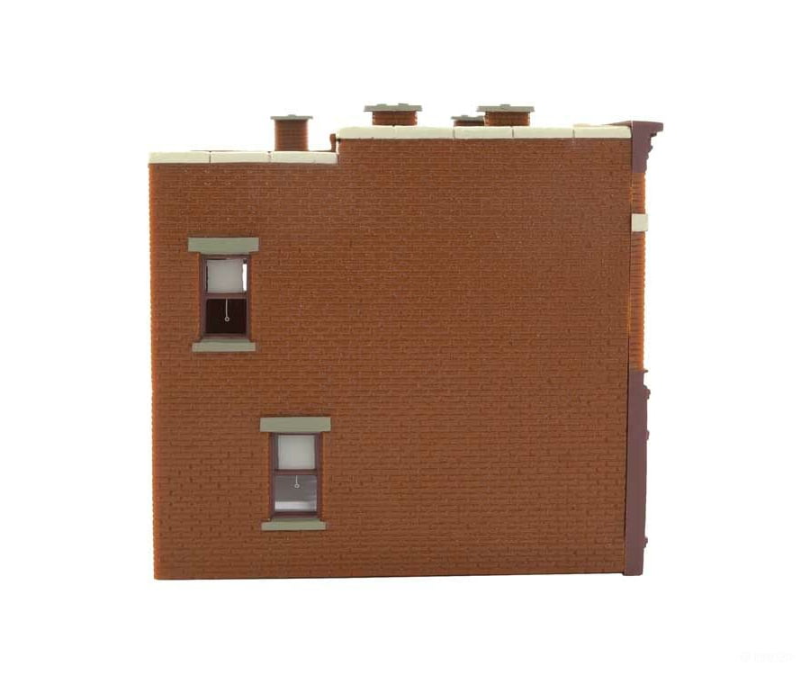 Walthers Trainline 806 Gemini Building -- Assembled - 4-1/4 X 3-5/8 3-3/8’ 10.7 9.2 8.5Cm Structures