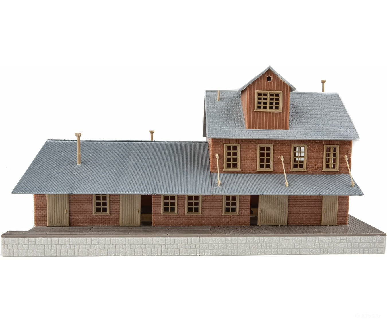 Walthers Trainline 918 Brick Freight House -- Kit Structures
