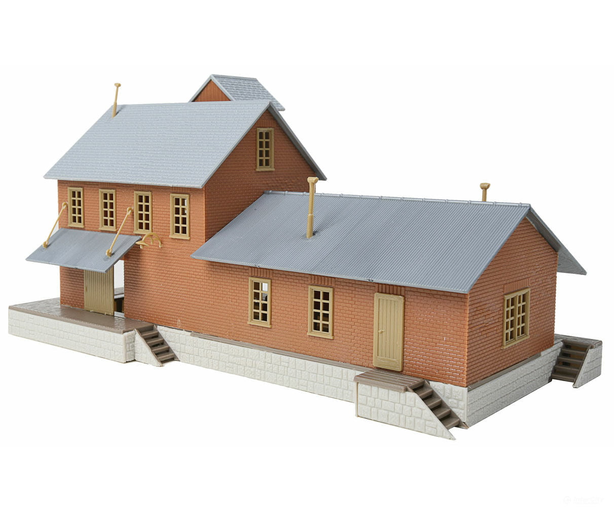 Walthers Trainline 918 Brick Freight House -- Kit Structures