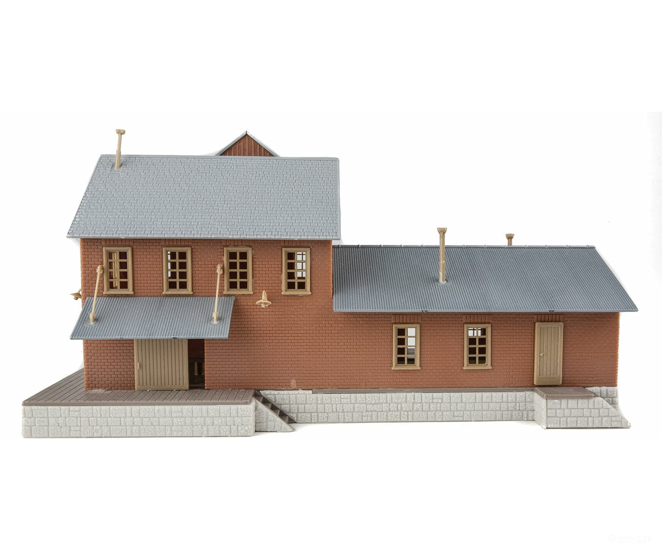 Walthers Trainline 918 Brick Freight House -- Kit Structures