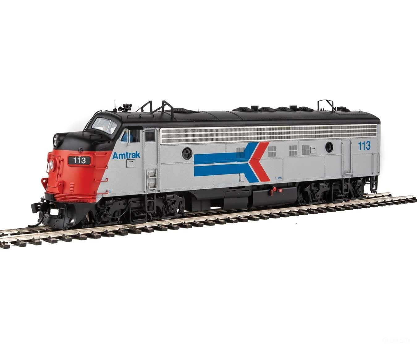 Walthers Life-Like 49512 Ho Emd Fp7 - F7B Standard Dc -- Amtrak #113 167 (Ex-Sp Phase I; Red