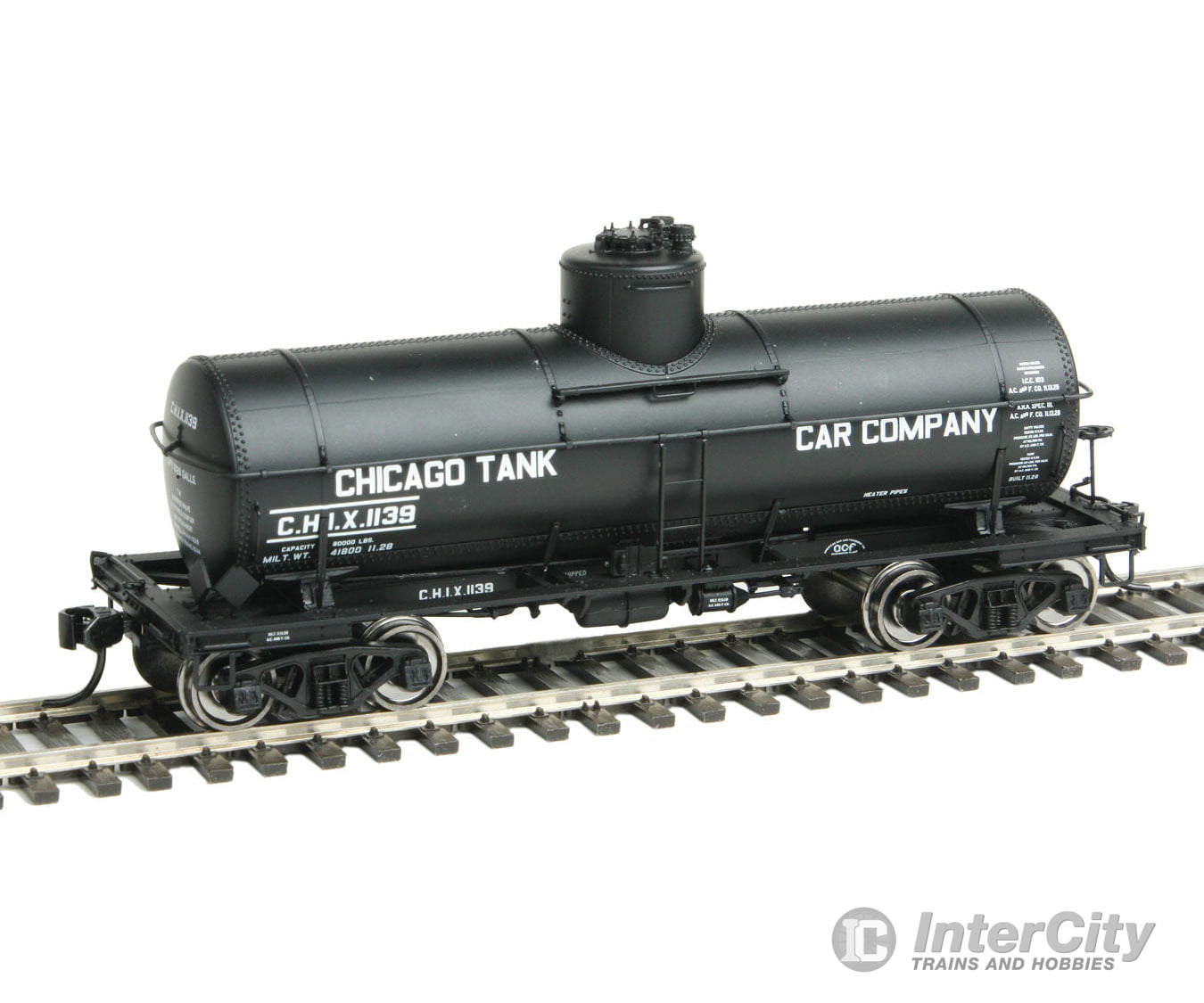 Walthers Life-Like Ho 100332 326 Type 21 Acf 8 000-Gallon Tank Car - Ready To Run -- Chicago Co Chix