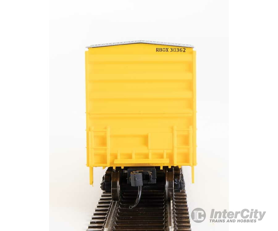 Walthers Mainline 1866 50 Acf Exterior Post Boxcar - Ready To Run -- Railbox #30362 (Yellow Black