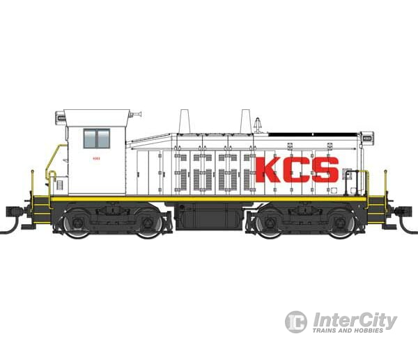 Walthers Mainline 20670 Emd Sw7 - Esu Sound & Dcc -- Kansas City Southern #4303 (Phase Ii; White Red