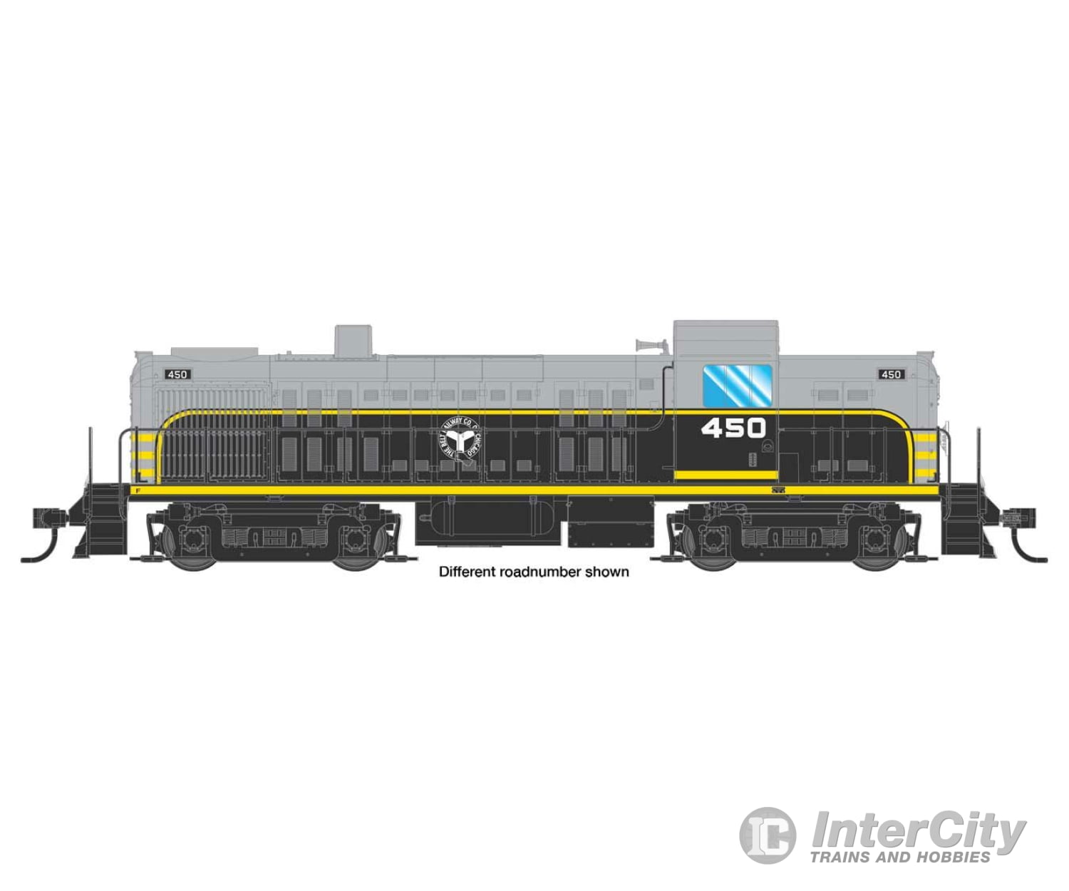 Walthers Mainline 20702 Alco Rs-2 - Esu(R) Sound & Dcc -- Belt Railway Of Chicago #456 Air-Cooled