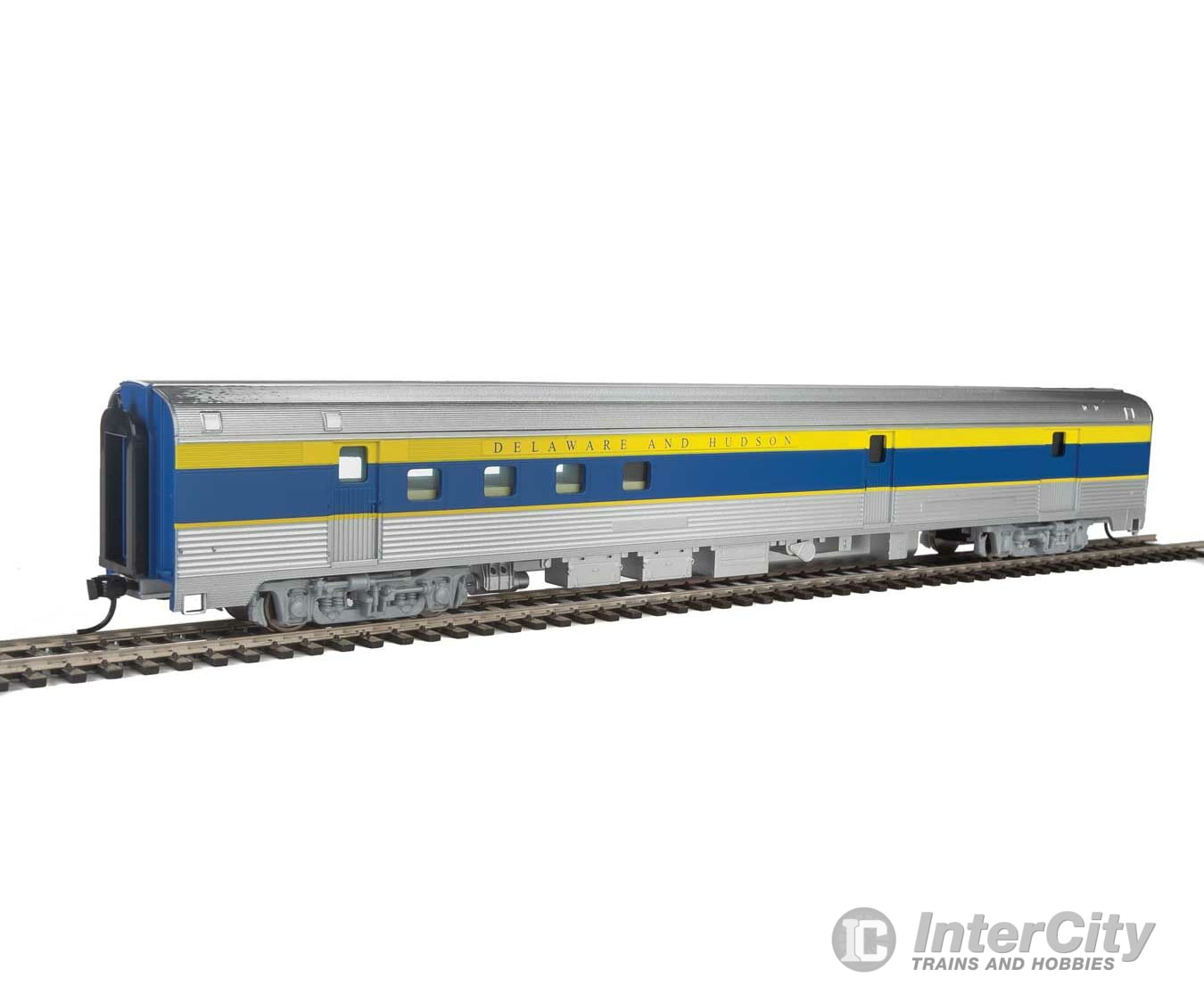 Walthers Mainline 30312 85 Budd Baggage-Railway Post Office - Ready To Run -- Delaware & Hudson