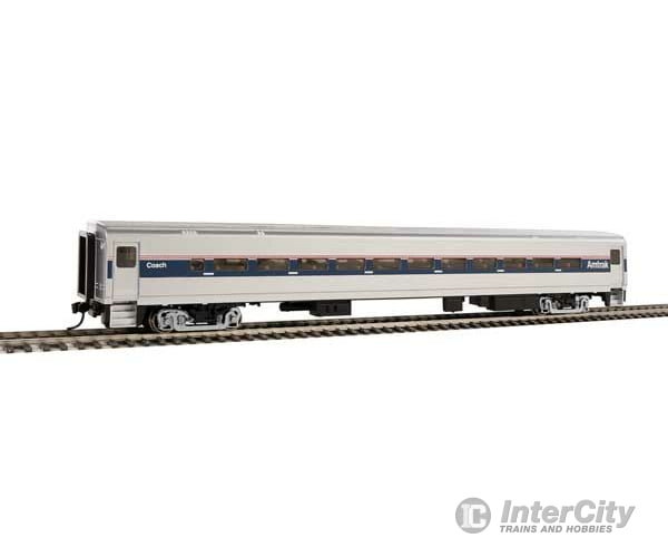 Walthers Mainline 31001 85 Horizon Fleet Coach - Ready To Run -- Amtrak(R) (Phase Iv; Silver Wide