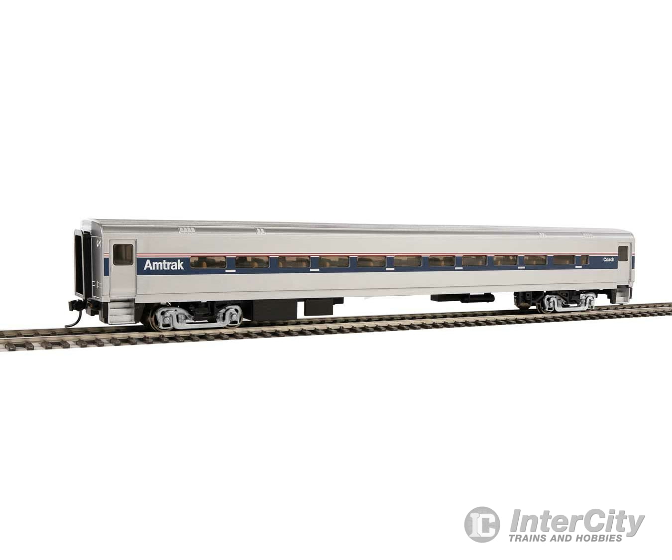 Walthers Mainline 31001 85 Horizon Fleet Coach - Ready To Run -- Amtrak(R) (Phase Iv; Silver Wide
