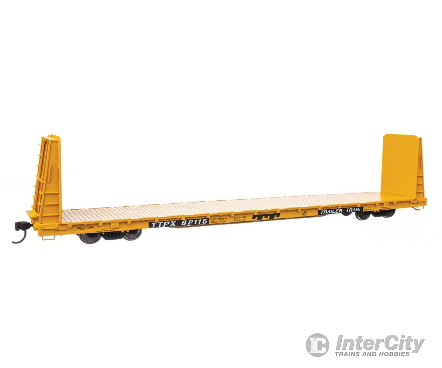 Walthers Mainline 50615 68 Bulkhead Flatcar - Ready To Run -- Ttpx #82088 Freight Cars